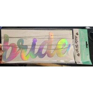 Bride Party Décor Set – Foil Letter Banners Bride | Bachelorette | Bride to Be 9